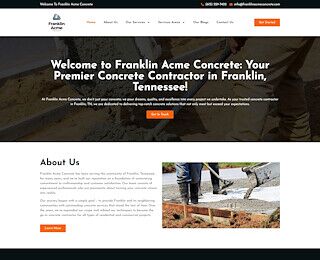 franklinacmeconcrete.com